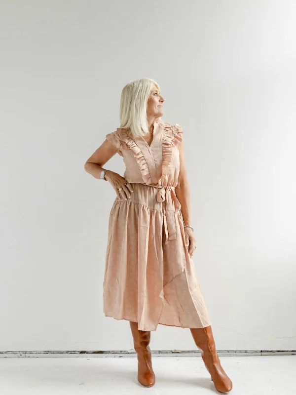 Apricot Daydream Dress