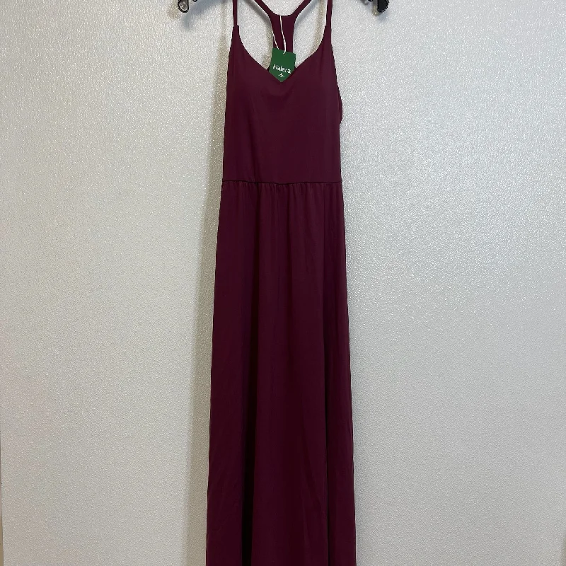 Athletic Dress By HALARA In Burgundy, Size: M