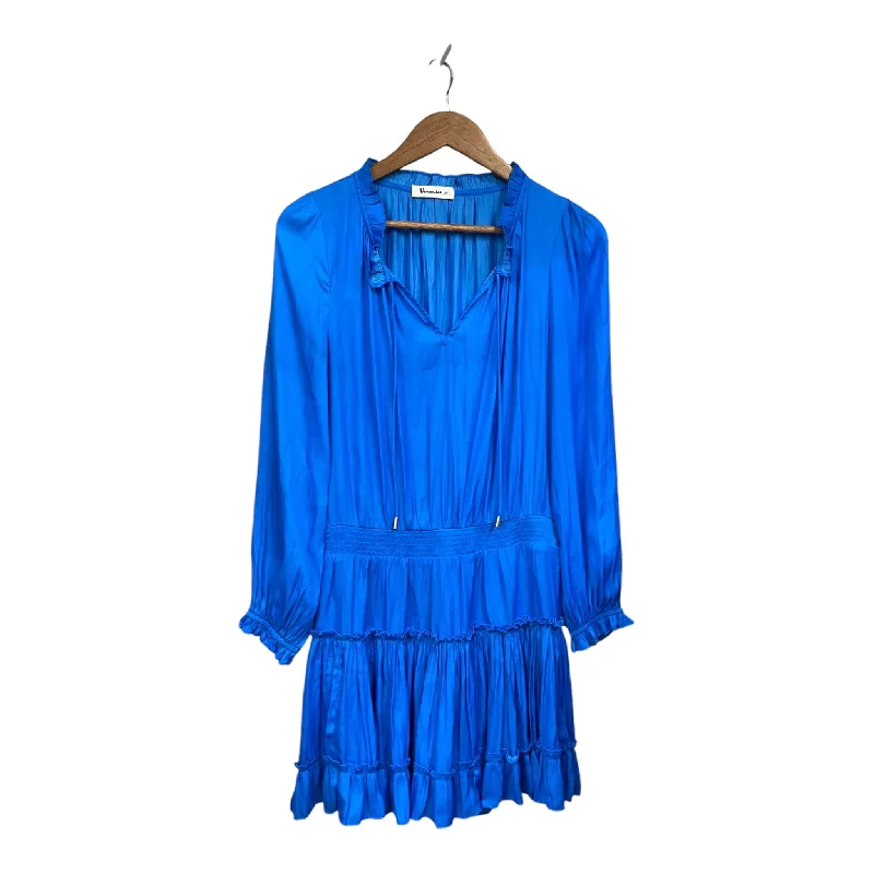 Dress Casual Short By Clothes Mentor In Blue, Size: M