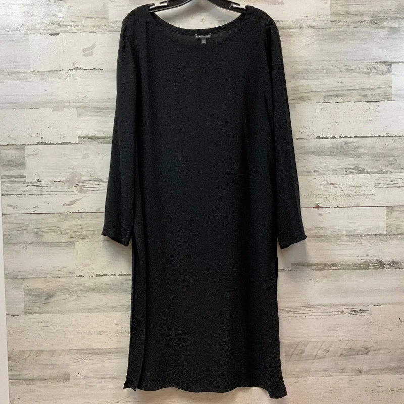 Dress Work By Eileen Fisher In Black, Size: L