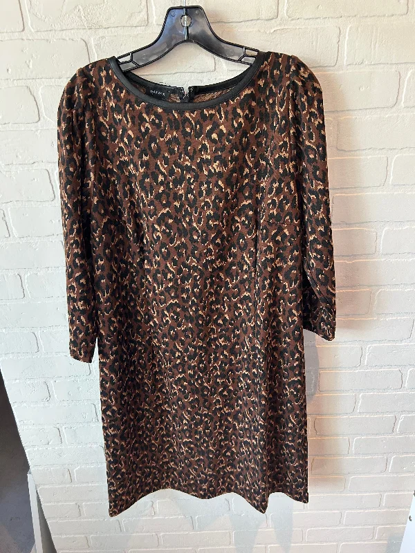 Dress Work By Talbots In Brown, Size: Xl