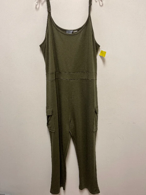 Jumpsuit By Clothes Mentor In Green, Size: 3x