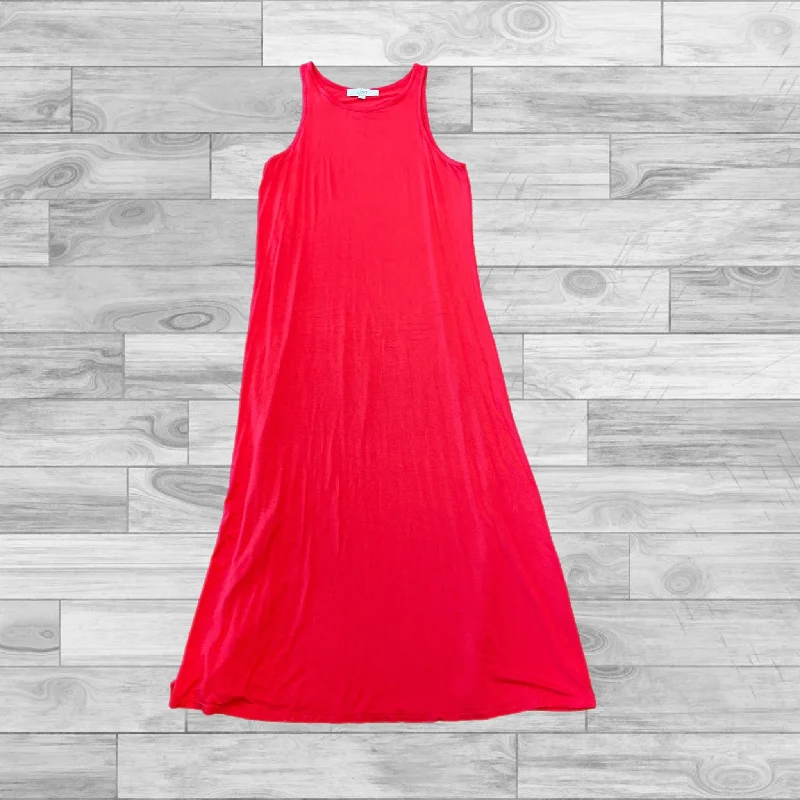 Red Dress Casual Maxi Loft, Size M