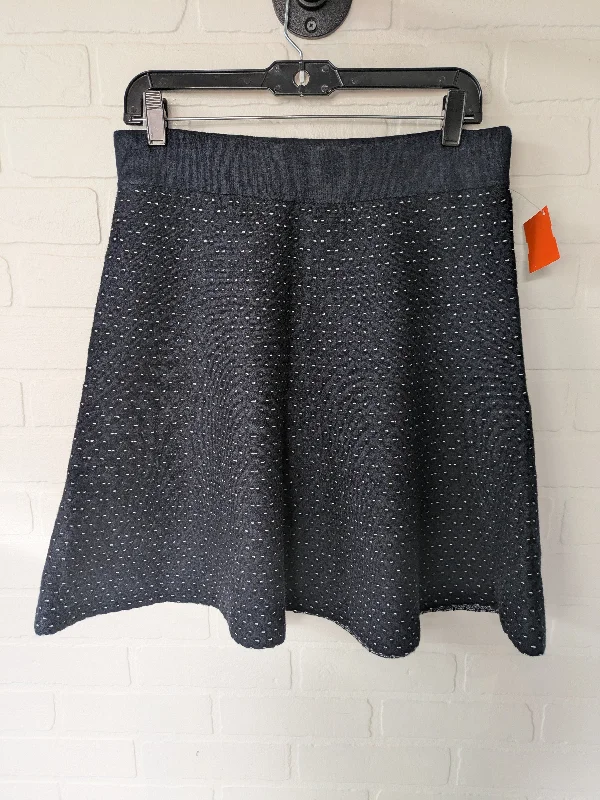 Blue Skirt Mini & Short Ann Taylor, Size 8