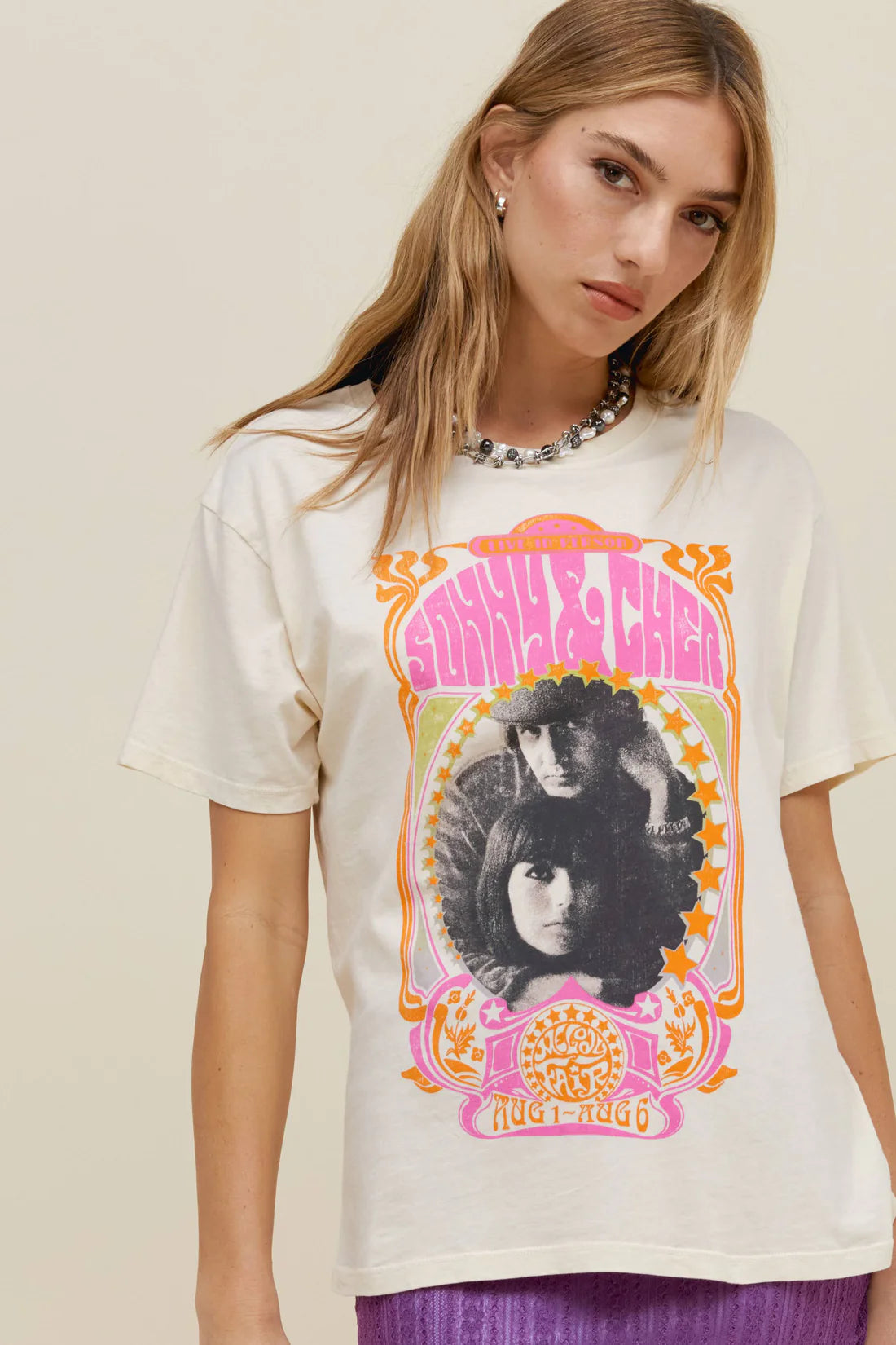 Daydreamer Sonny And Cher Boyfriend Tee