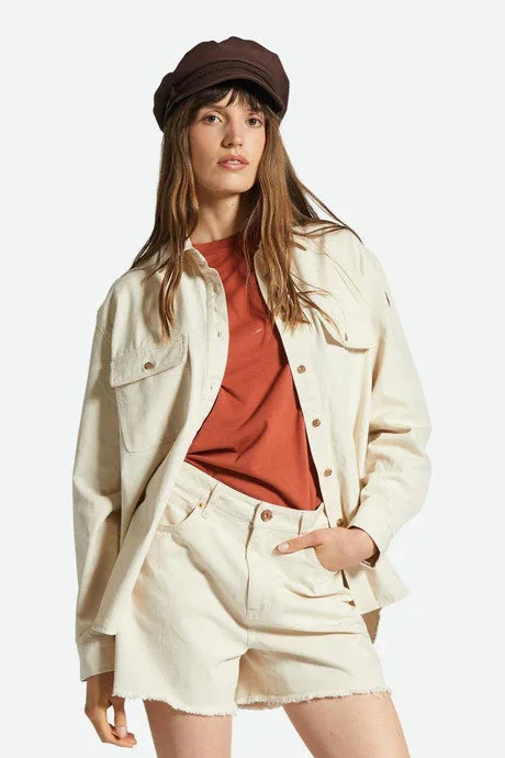 Brixton - Bowery Boyfriend Overshirt, Natural