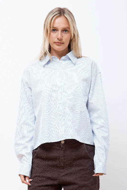 New Format Shirt Blue Stripe