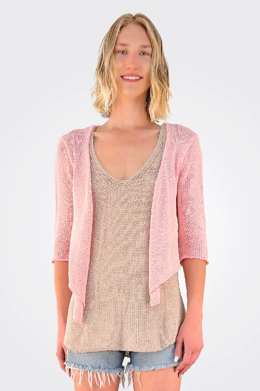 Ballet 3/4 Sleeve Top - Pink