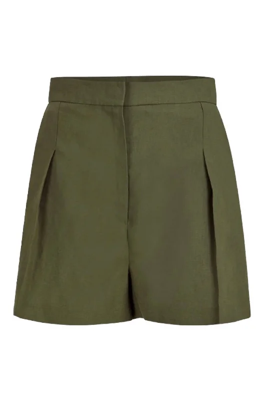 Women's Godard Shorts In Olive Green