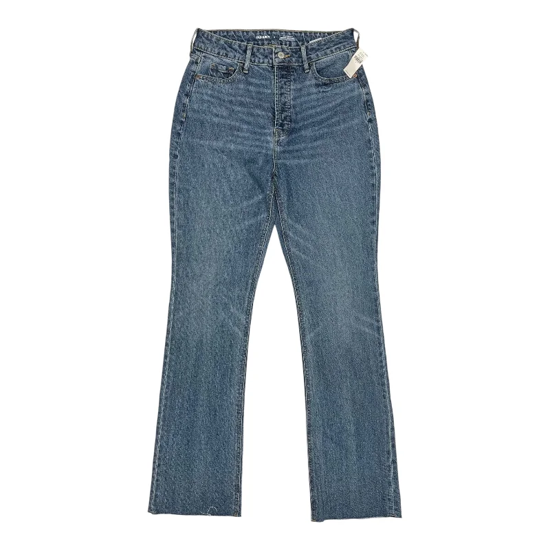 Jeans Straight By Old Navy In Blue Denim, Size:6